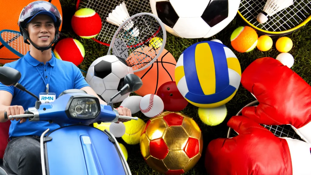 Entregas de Materiais Esportivos - Motoboy RMN